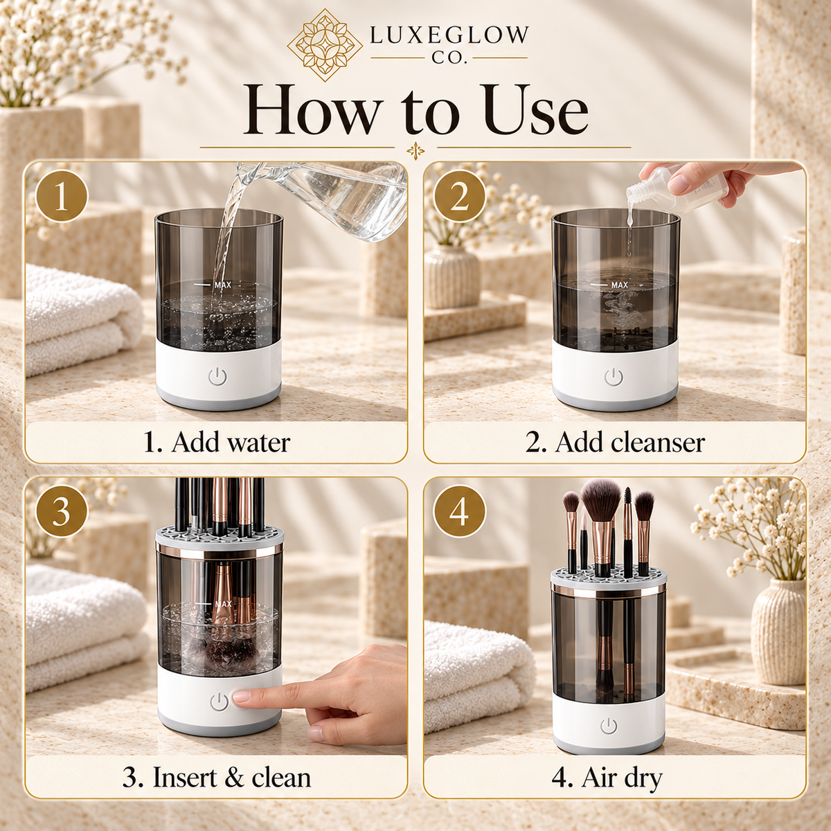 BrushLuxe Pro