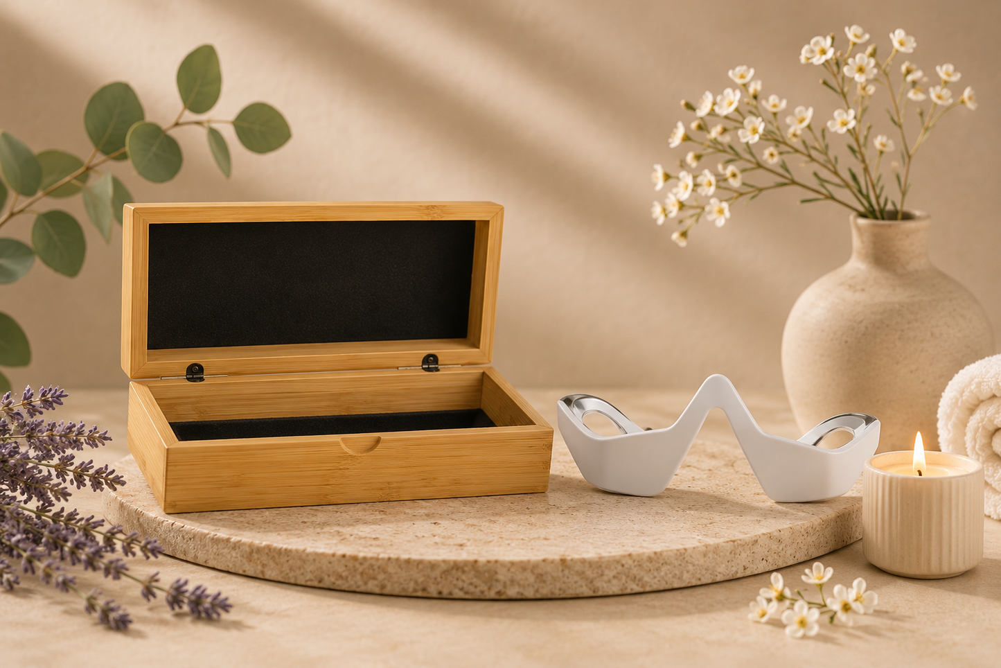 EyeGlow™ | LED Eye Therapy & EMS Massager
