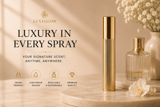 ScentLuxe™ - Refillable Perfume Atomizer